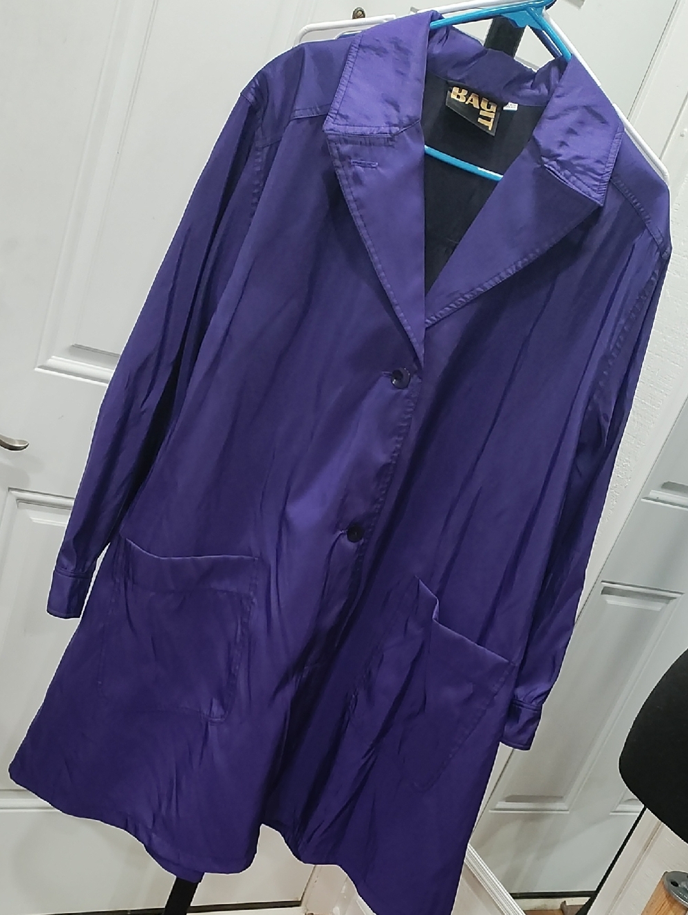 Purple Trench Coat -Lightweight